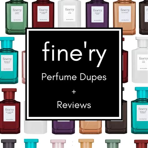 what are the fine'ry perfumes dupes for|finery magnetic candy dupe.